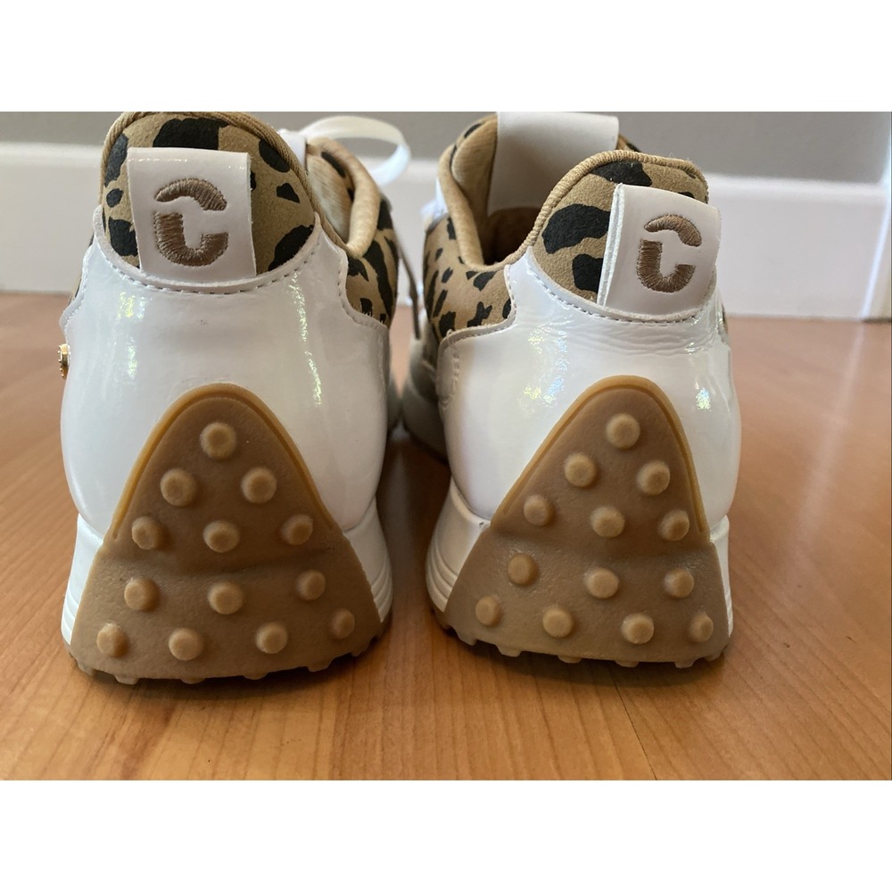 Duca Del Cosma Aviva Spikeless Waterproof Golf Shoes White Leopard Women's 6.5 - Picture 4 of 10